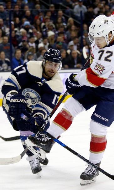 Blue Jackets come from behind to rout Florida 7-3